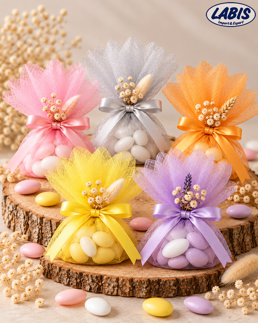 New colours of organza tulle now in our rangen